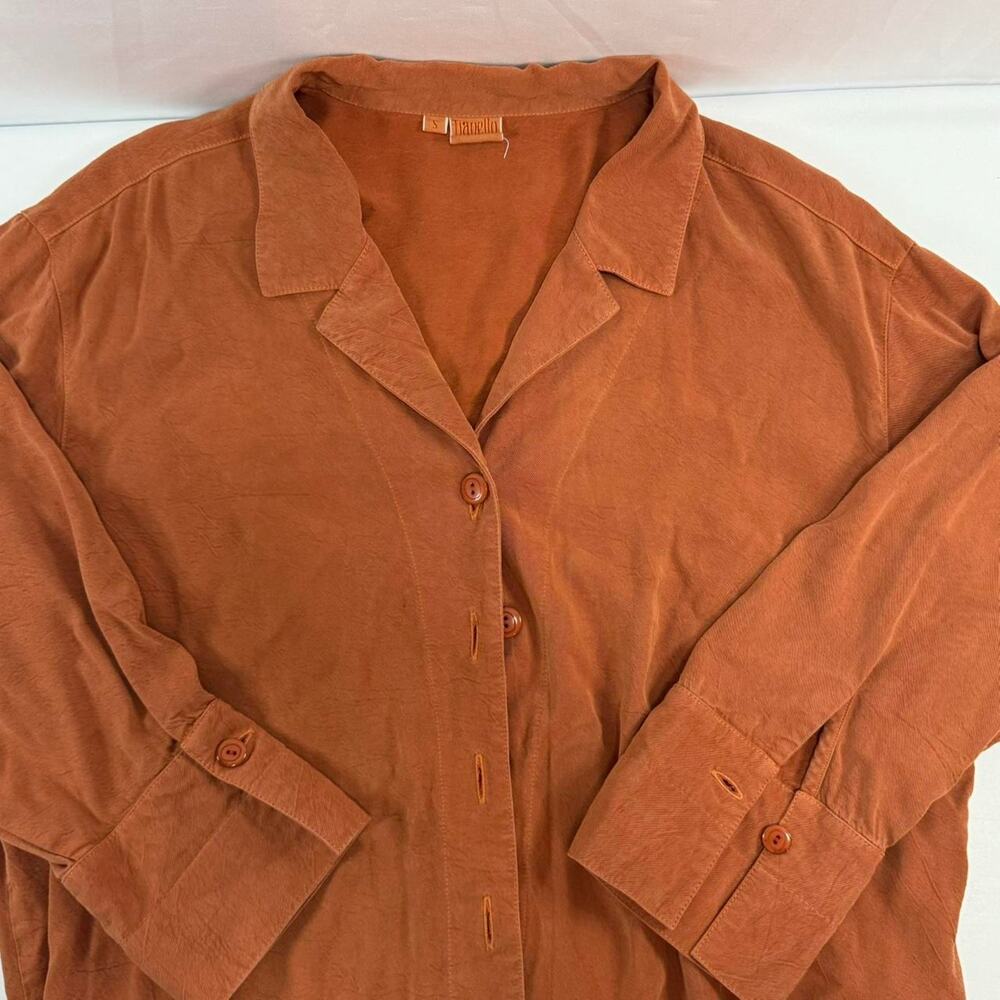 Tianello Button Up Shirt Really Good Material Retail For About $130+ Size S - Picture 2 of 6